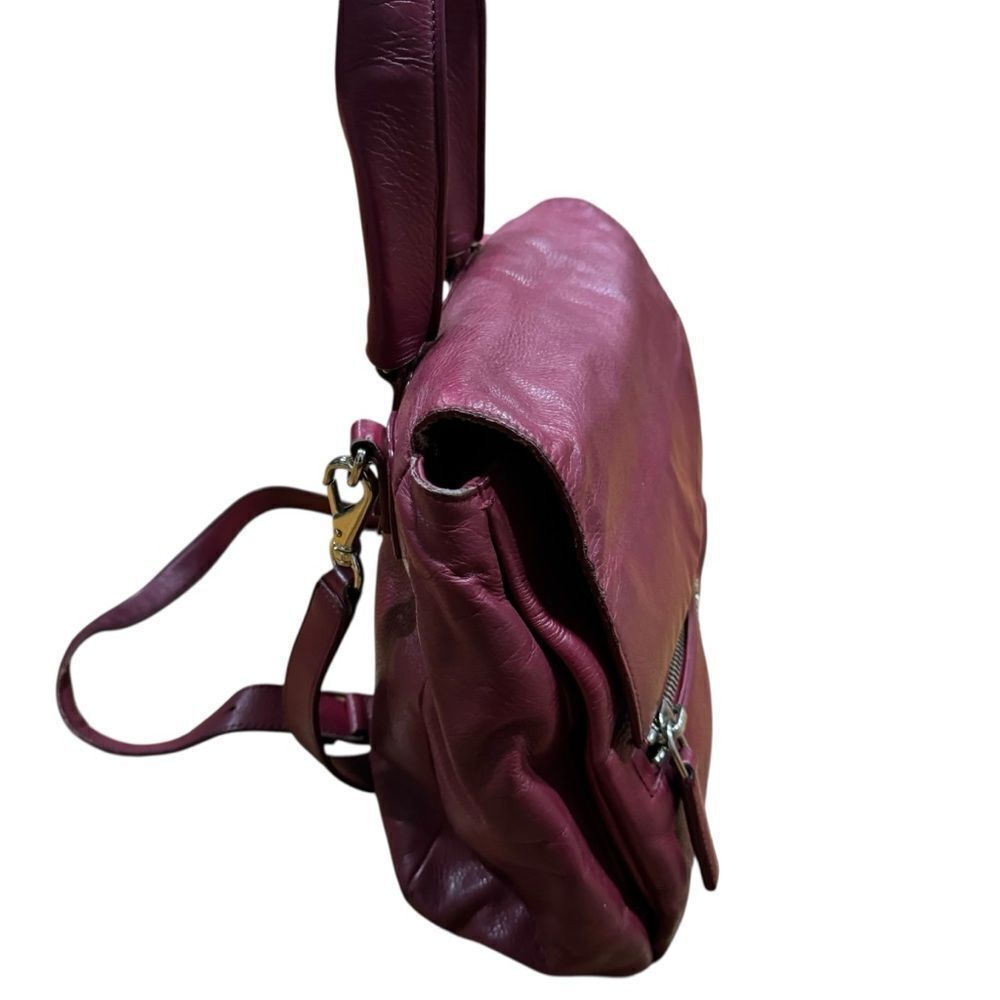 Givenchy Pandora Pure Dark Red Top Handle Front Flap Bag - Picture 7 of 12